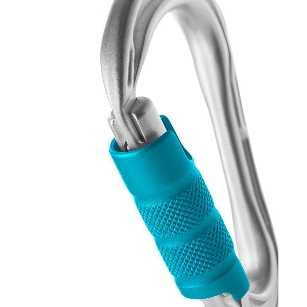 Edelrid HMS Strike Triple II Verschlusskarabiner silver Produktbild 1
