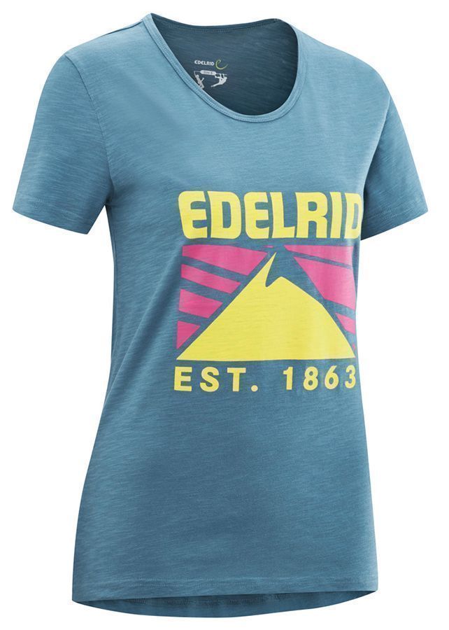 Edelrid Highball T-Shirt V Damen Klettershirt petrol Produktbild 0