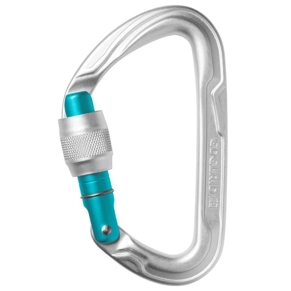 Edelrid Pure Screw III Schraubkarabiner silver Produktbild 0