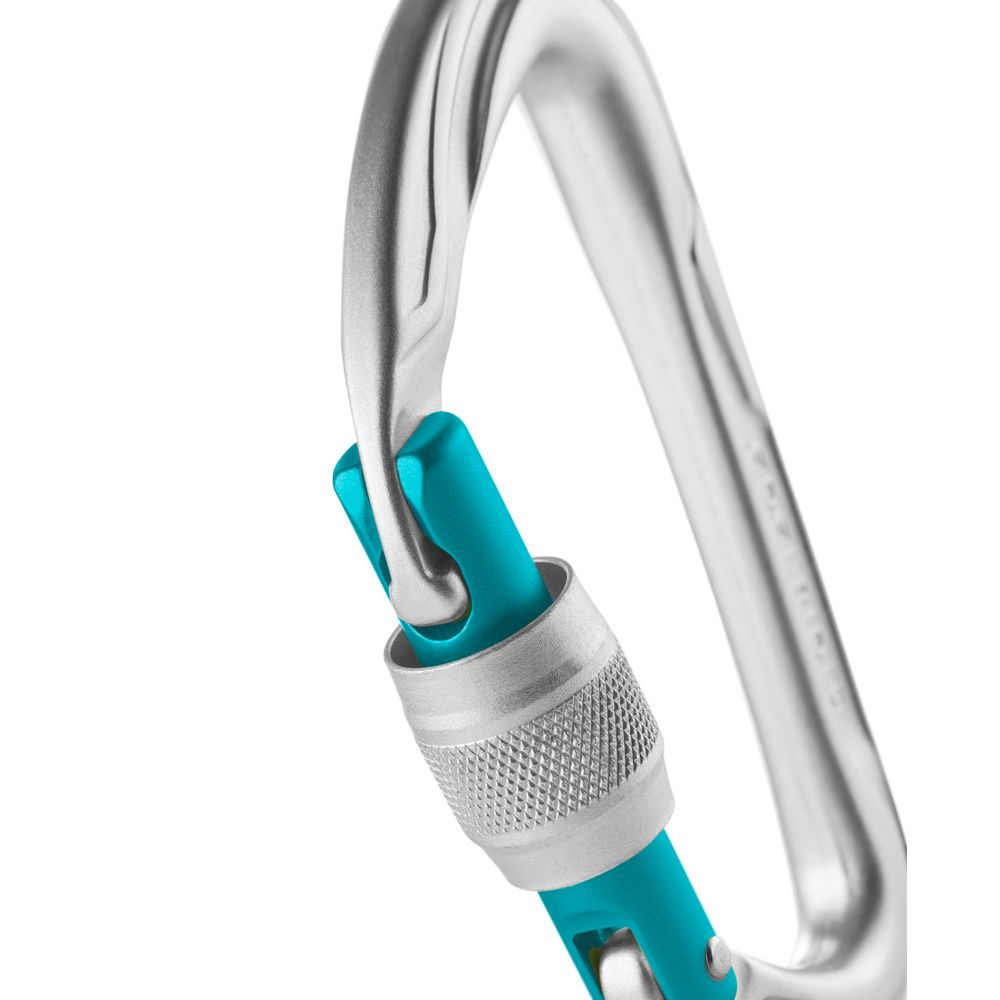 Edelrid Pure Screw III Schraubkarabiner silver Produktbild 1