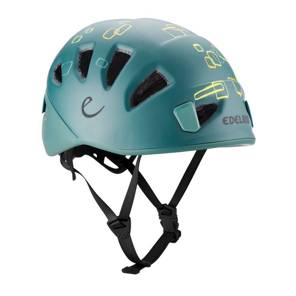 Edelrid Shield II jade-petrol Kinder Kletterhelm Produktbild 0
