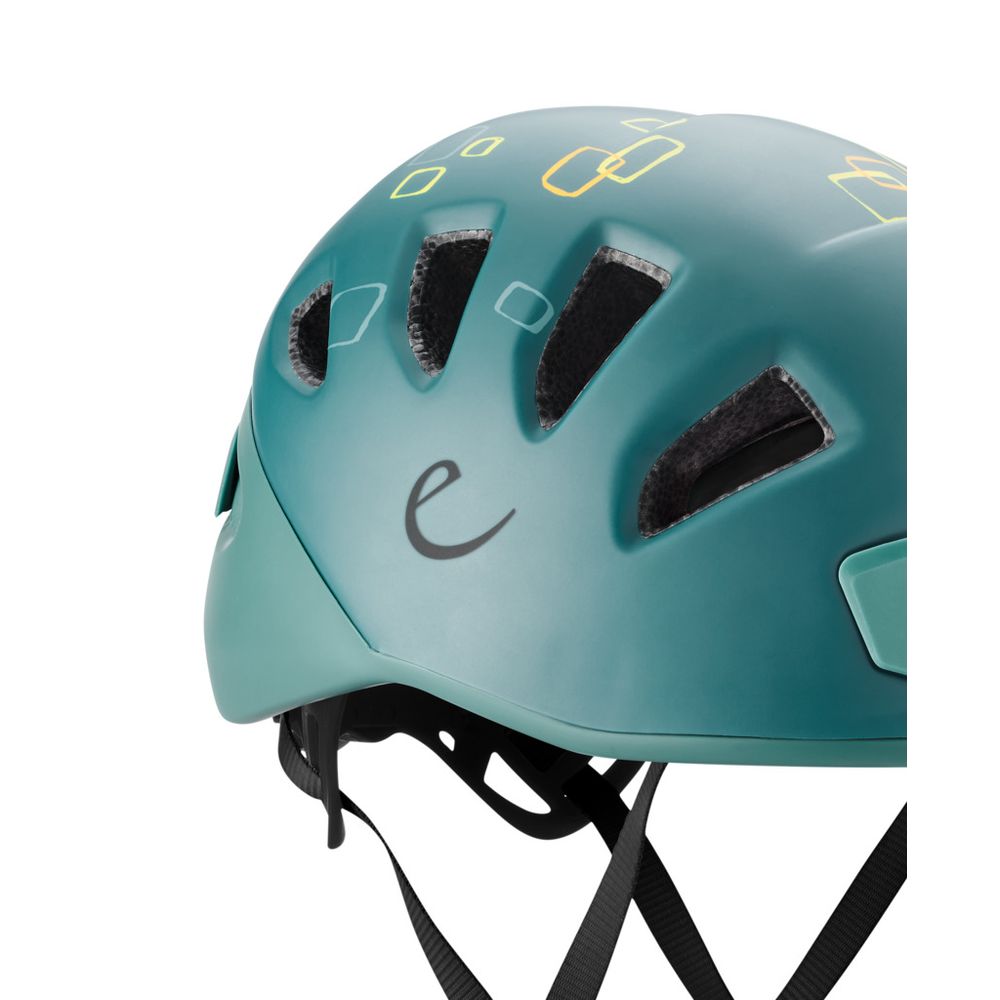 Edelrid Shield II jade-petrol Kinder Kletterhelm Produktbild 2