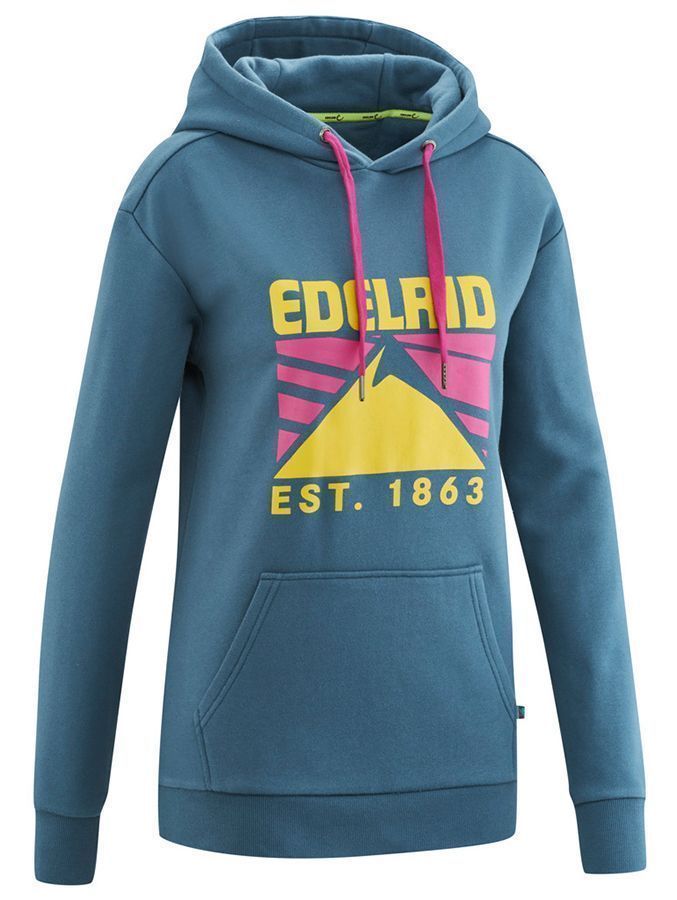 Edlelrid Spotter Hoody IV Damen Kapuzenpullover petrol Produktbild 0