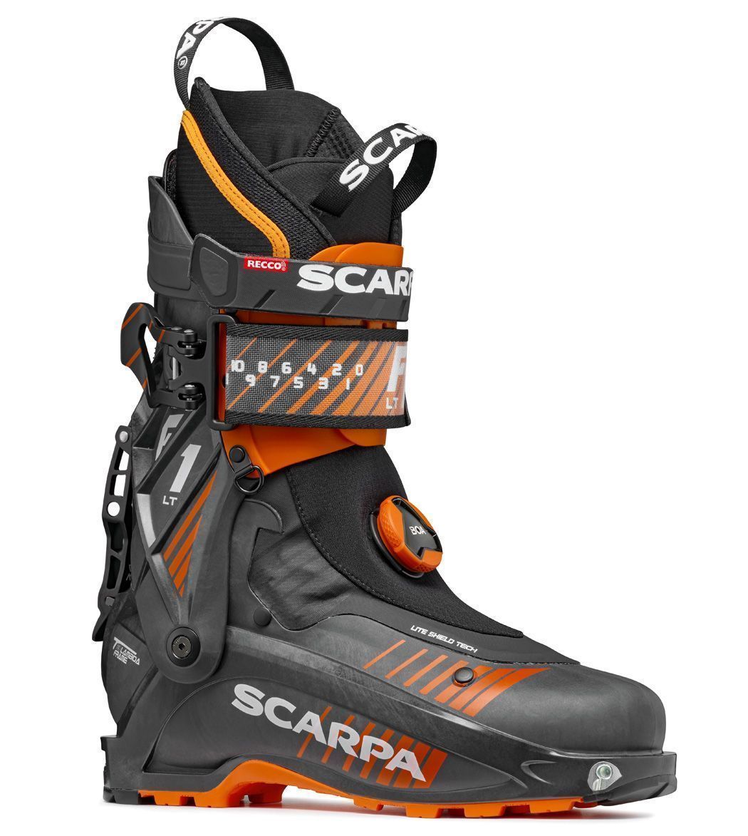Scarpa F1 LT Carbon 24/25 Herren Skitourenschuh carbon/orange Produktbild 0