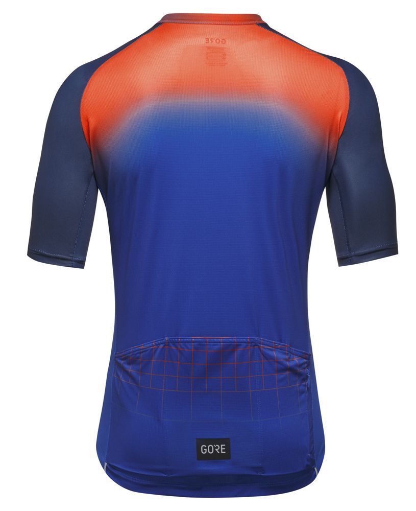 Gorewear HERREN Grid Fade Trikot 2.0 Herren Ultramarine Blue/Fireball Produktbild 1