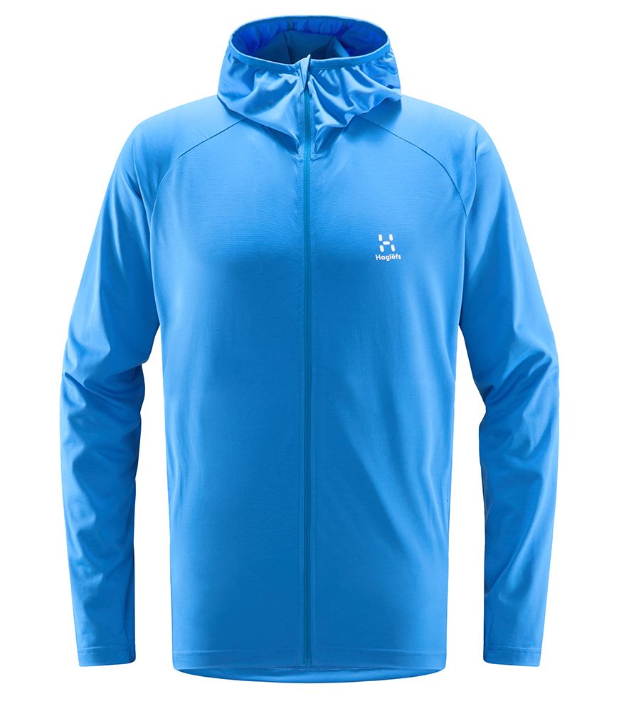 Haglöfs Mirre Mid Hood Herren Midlayer nordic blue Produktbild 0