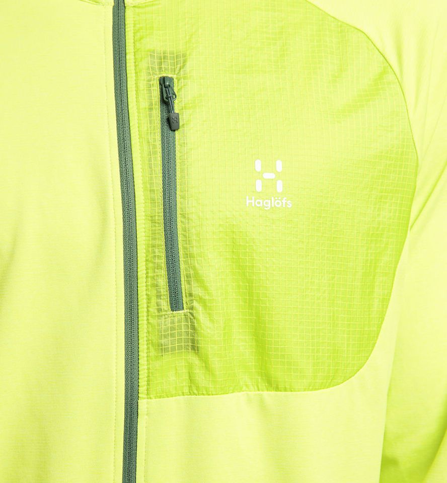 Haglöfs Mirre Mid Jacket Herren Midlayer sprout green Produktbild 2