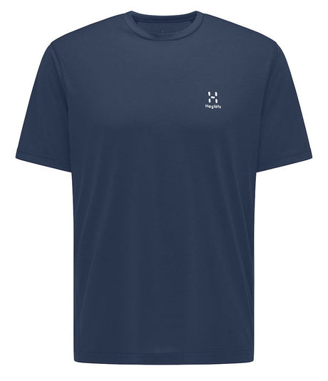 Haglöfs Ridge Tee Herren T-Shirt tarn blue solid Produktbild 0
