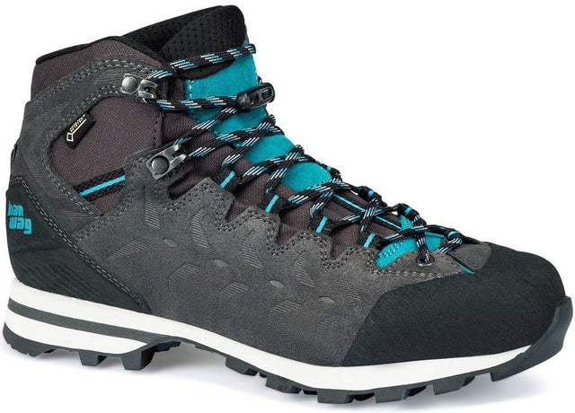 Hanwag Makra Light Lady GTX Damen Bergschuh asphalt/bluegreen Produktbild 0
