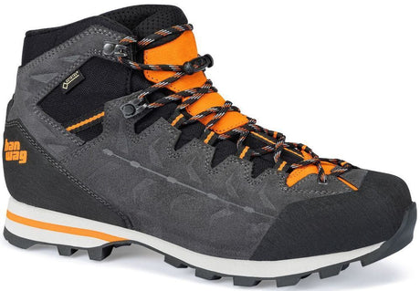 Hanwag Makra Light GTX Herren Bergschuh asphalt/orange Produktbild 0