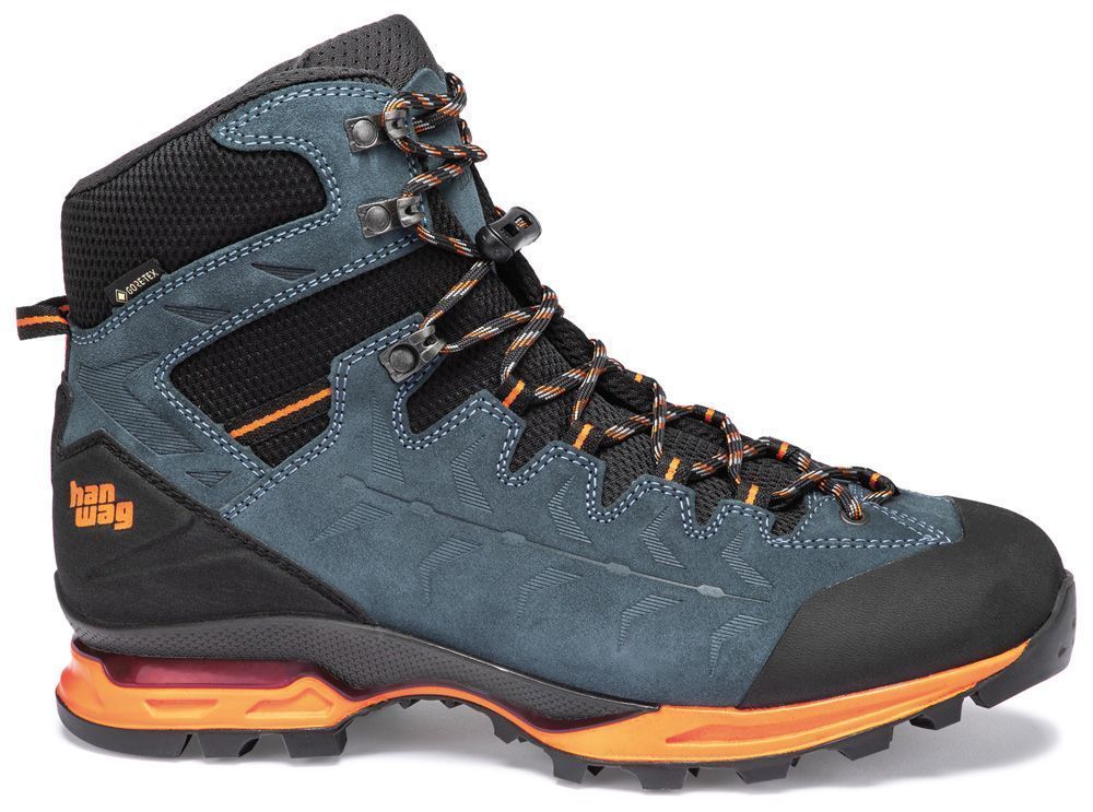 Hanwag Makra Trek GTX Herren Bergschuh steel/orange Produktbild 0