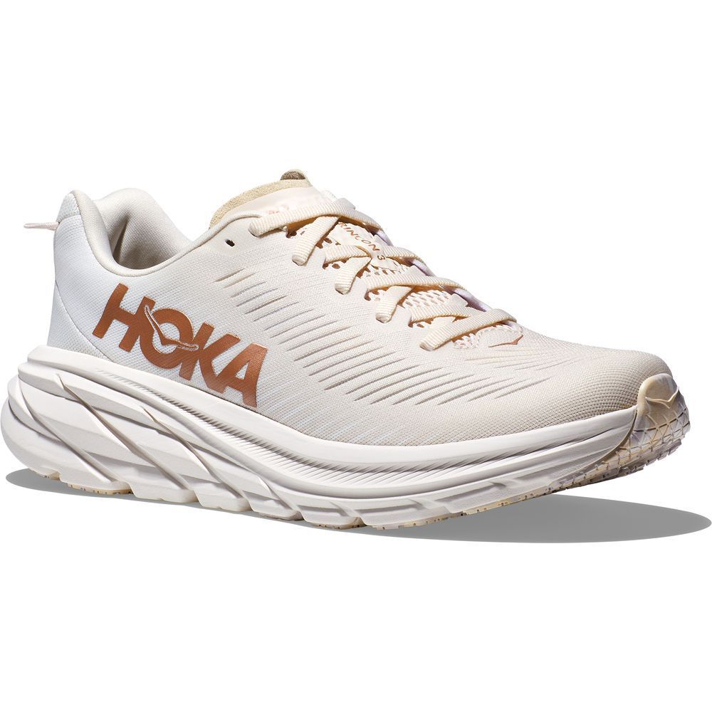 Hoka W Rincon 3 Damen Laufschuh eggnog / rose gold Produktbild 5