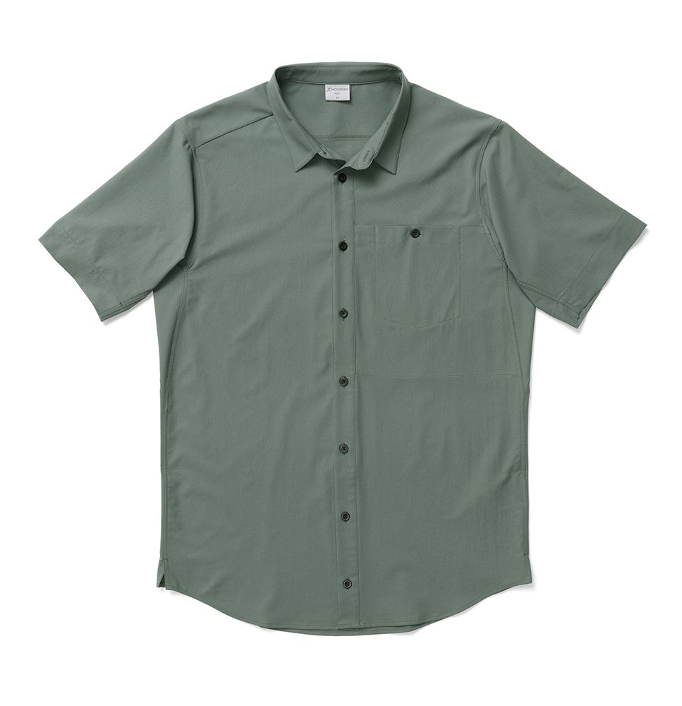 Houdini Shortsleeve Shirt Herren Kurzarmhemd greeness Produktbild 0