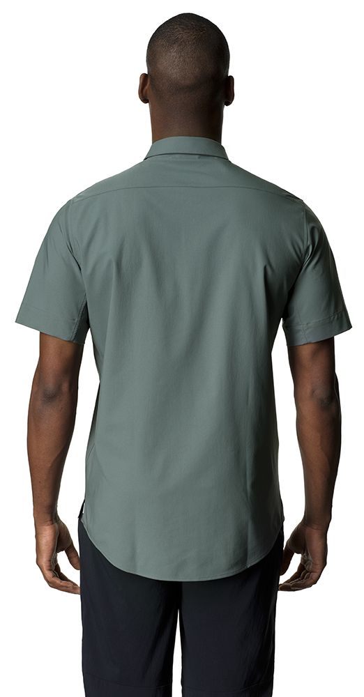 Houdini Shortsleeve Shirt Herren Kurzarmhemd greeness Produktbild 2