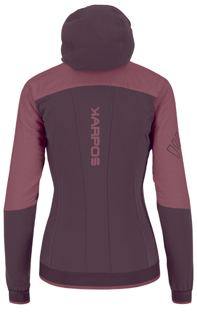 Karpos Alagna Plus Evo Damen Isolatonsjacke deco rose/huckleberry Produktbild 1