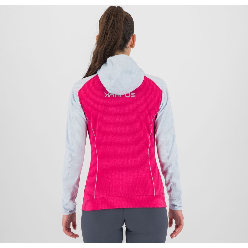 Karpos Ambrizzola Full-Zip Hoodie Damen Midlayer innuendo/skywriting  Produktbild 3