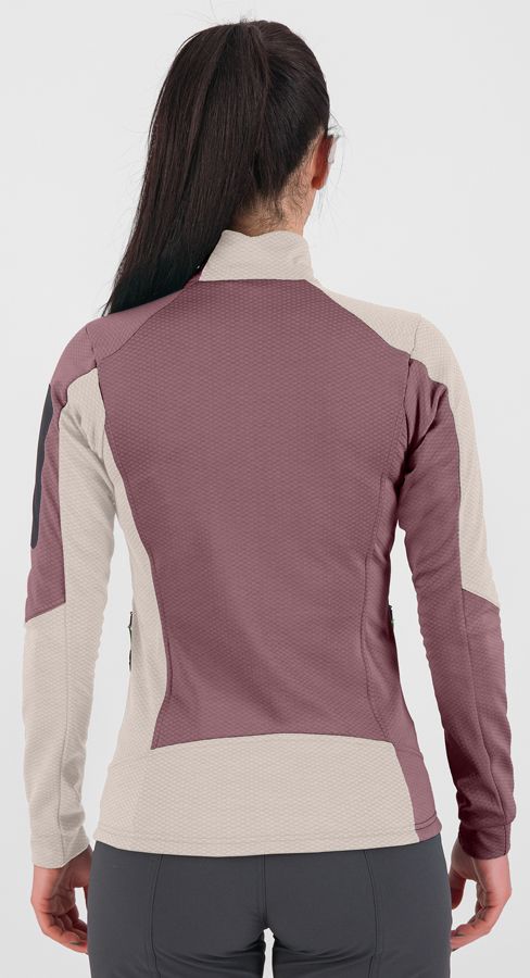 Karpos Cherz Damen Fleecejacke oat/deco rose Produktbild 3