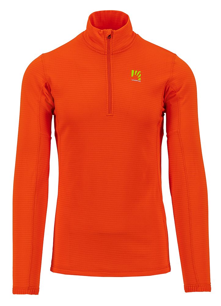 Karpos Croda Light Half Zip Herren Fleece-Langarmshirt grenadine Produktbild 0