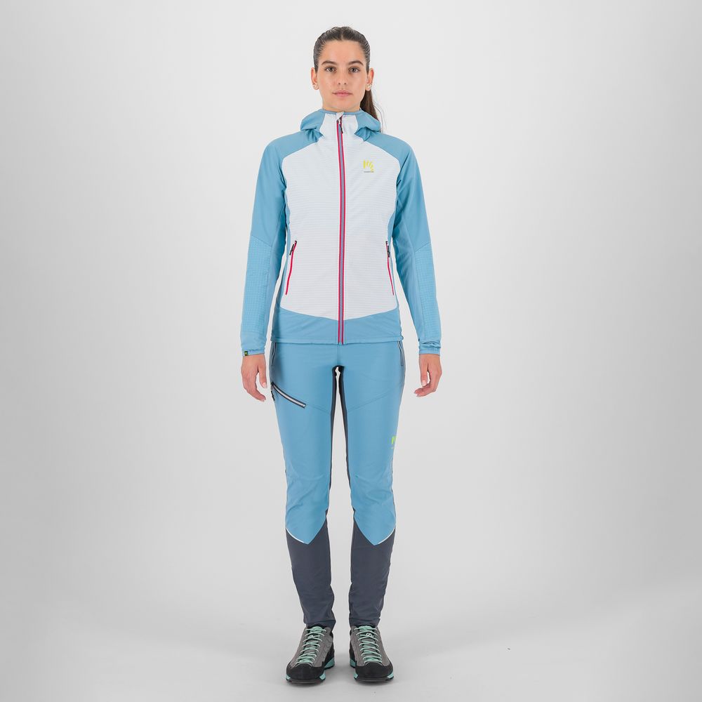 Karpos Lede Damen Jacke sky writing/delphinium Produktbild 5