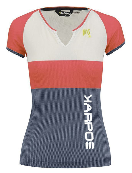 Karpos Moved Evo Damen Funktionsshirt hot coral/cloud dancer/vintage Produktbild 0