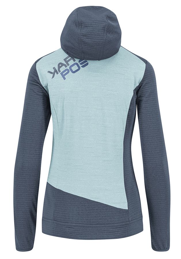 Karpos Nuvolau Fleece Damen Fleecejacke 2023 vintage indigo/aquamarine Produktbild 1