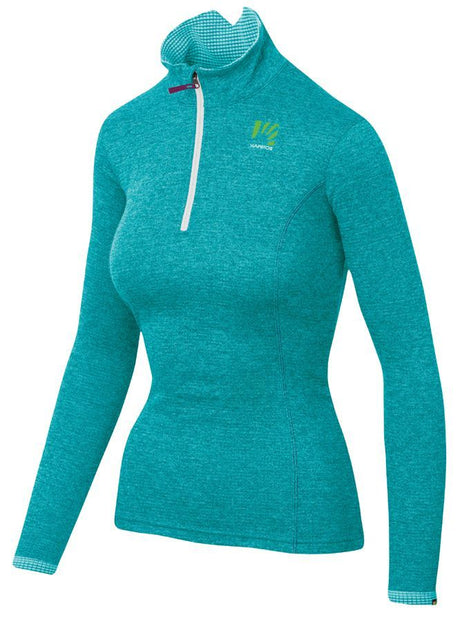 Karpos Pizzocco Half Zip Damen Fleece-Longsleeve bluebird Produktbild 0