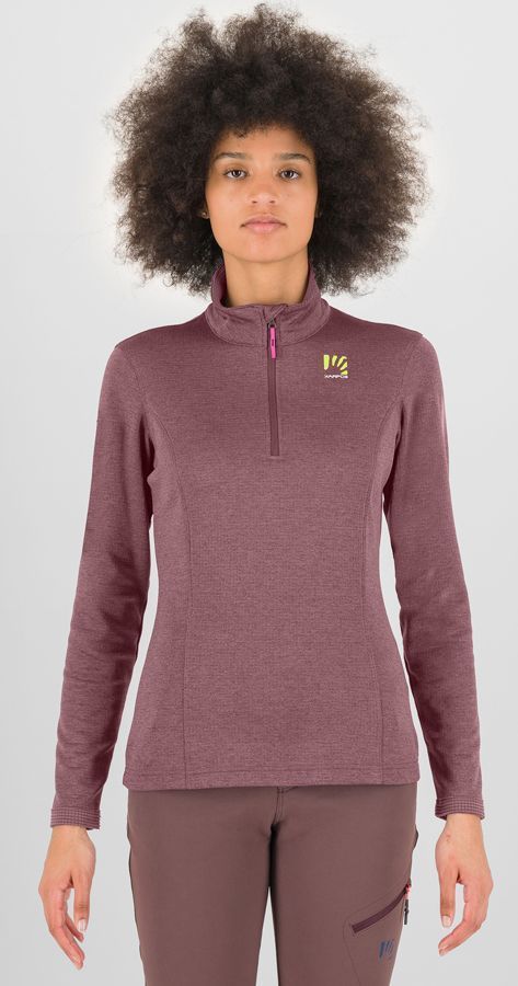 Karpos Pizzocco Half Zip Damen Fleeceshirt huckleberry Produktbild 2