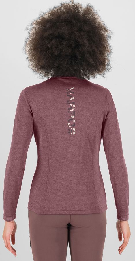 Karpos Pizzocco Half Zip Damen Fleeceshirt huckleberry Produktbild 3