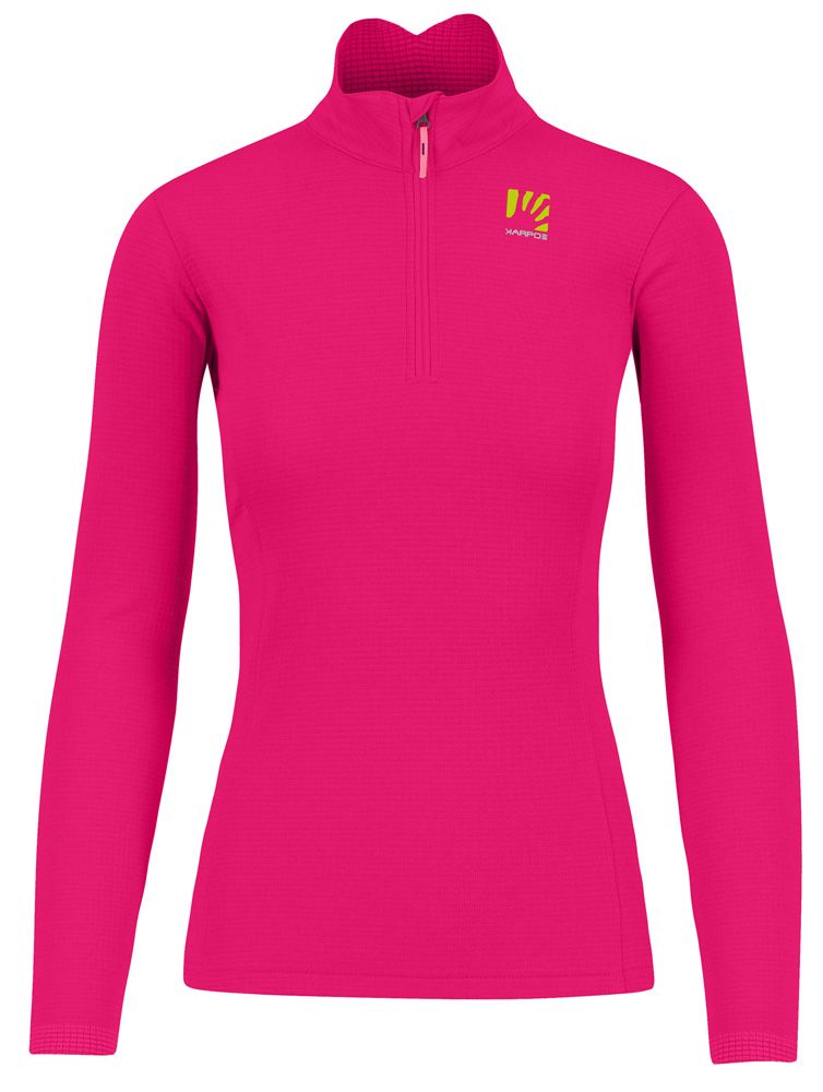 Karpos Pizzocco W Half Zip Damen Fleece-Longsleeve pink Produktbild 0