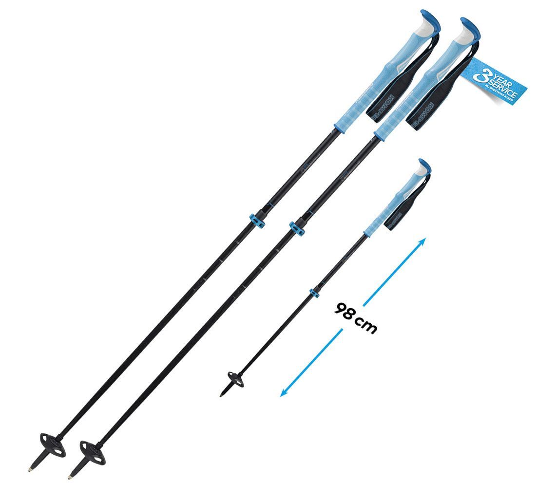 Komperdell Carbon C7 Ascent blue Skitourenstock Produktbild 0