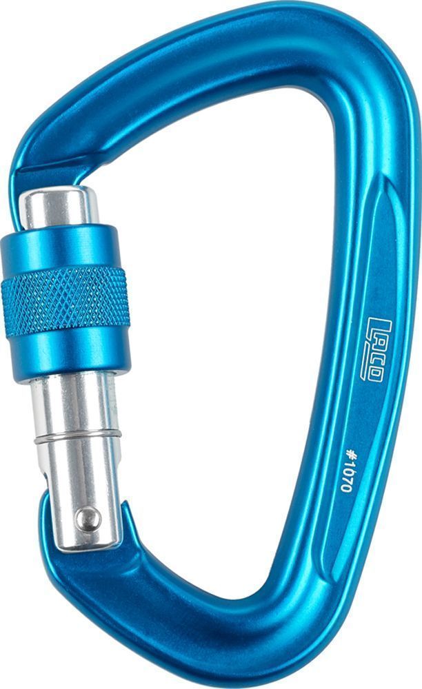LACD D-Screw Karabiner blue Produktbild 0