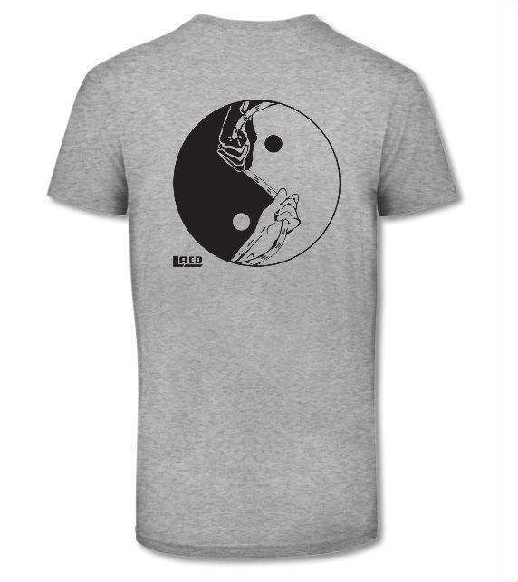 LACD YinYang Herren T-Shirt grau Produktbild 0