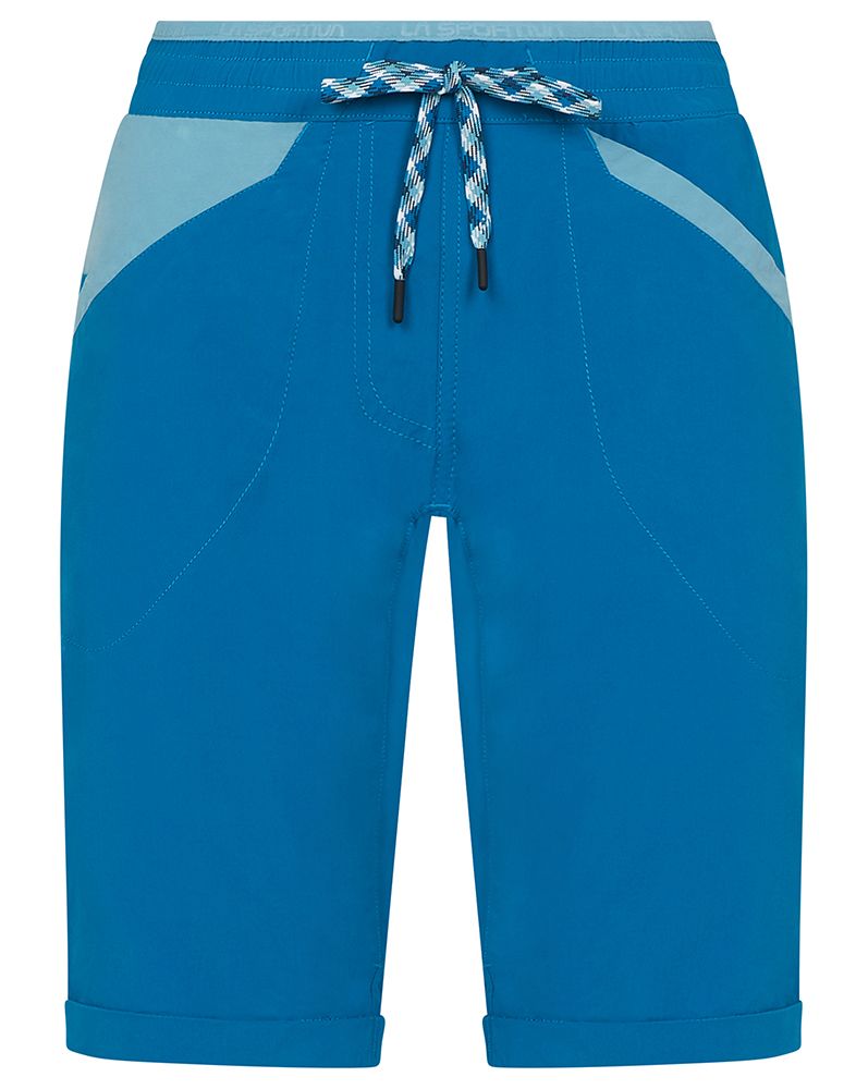 La Sportiva Nirvana Short Damen Klettershort neptune/pacific blue Produktbild 0
