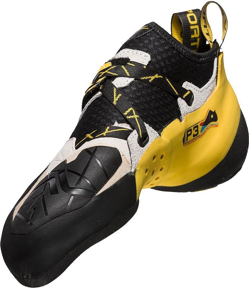 La Sportiva Solution Herren Kletterschuh white/yellow Produktbild 1