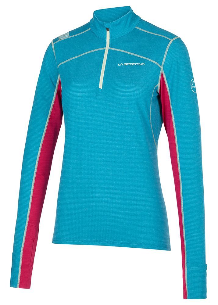 La Sportiva Swift Long Sleeve Damen Running-Langarmshirt crystal/cerise Produktbild 0