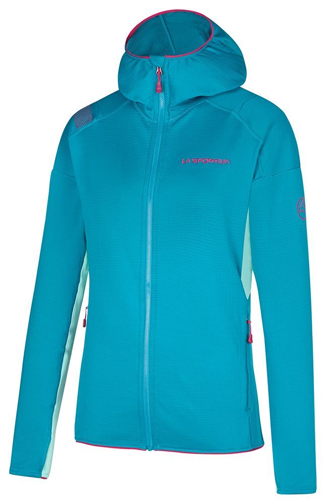 La Sportiva Upendo Hoody Damen Midlayer crystal/turquoise Produktbild 0