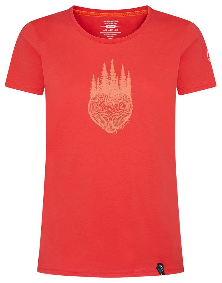 La Sportiva Wild Heart Damen T-Shirt hibiscus Produktbild 0