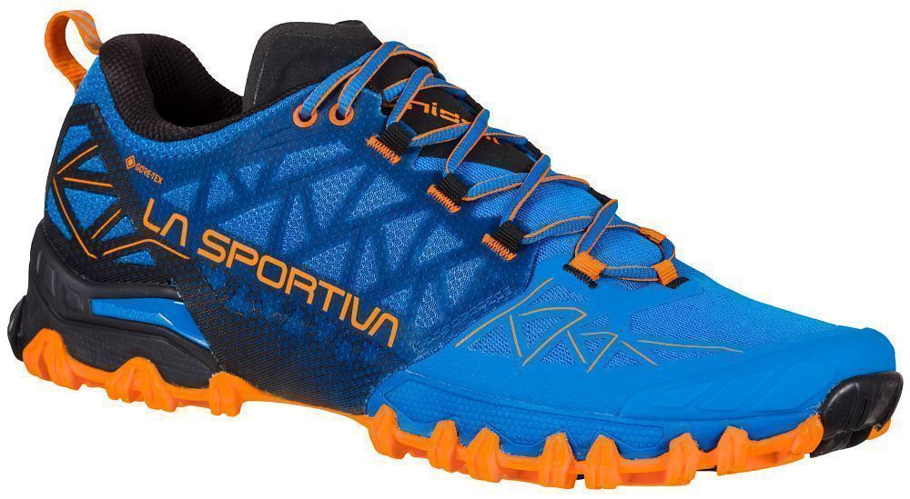 La Sportiva Bushido II GTX Herren Trailrunningschuh electric blue/tiger Produktbild 0