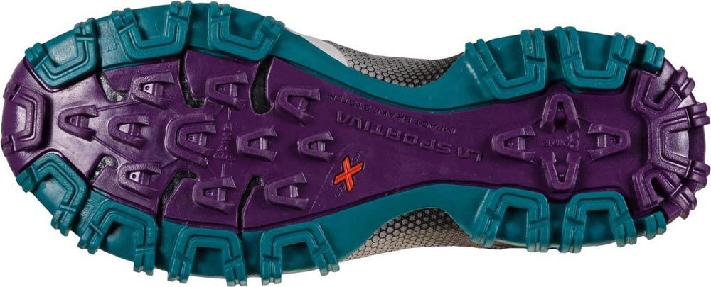 La Sportiva Bushido II Woman GTX Damen Trailrunningschuh light grey/blueberry Produktbild 1