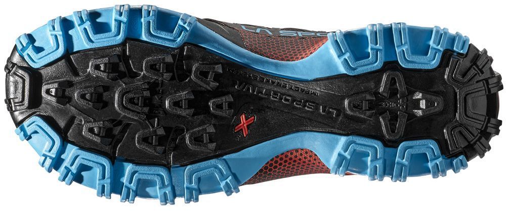 La Sportiva Bushido II Woman GTX Damen Trailrunningschuh black/hibiscus Produktbild 1