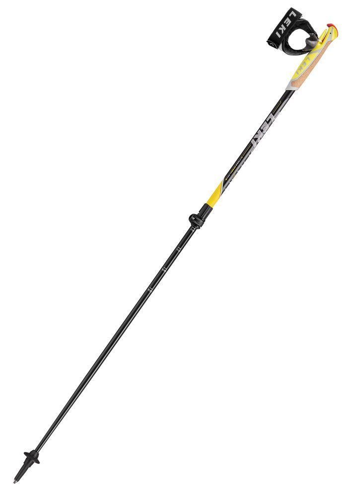 Leki Spin Shark SL black-anthracite-white-yellow Nordic Walking Bergstock Produktbild 0