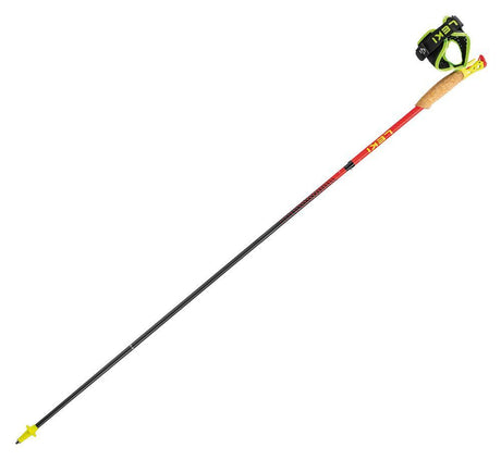 Leki Ultratrail FX.One Superlite Trailrunningstock bright red-neonyellow-naturalcarbon Produktbild 0
