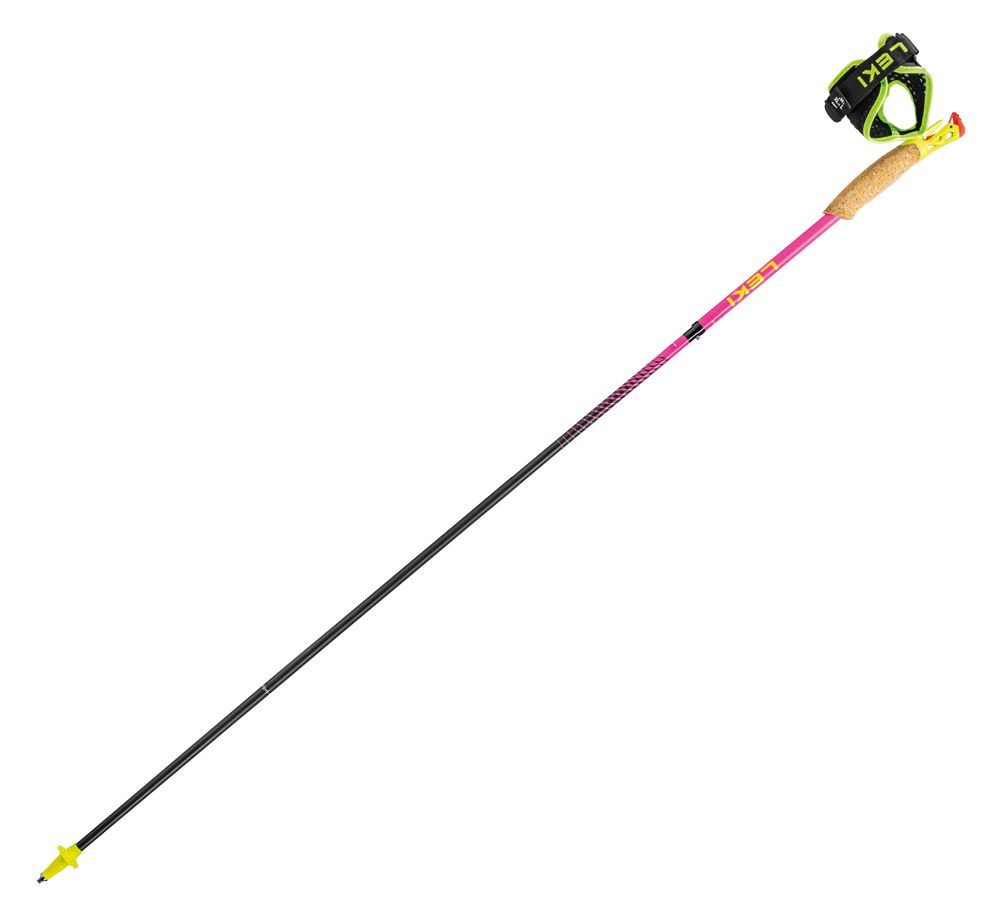 Leki Ultratrail FX.One Superlite Trailrunningstock neonpink-neonyellow-naturalcarbon Produktbild 0