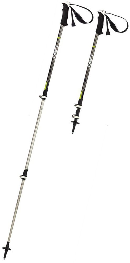 Leki Squamo Wanderstock schwarz/grau/grün Produktbild 0
