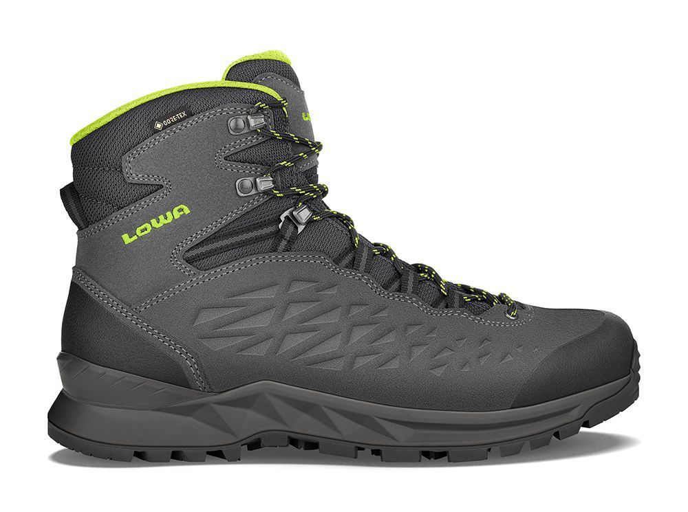Lowa Explorer II GTX Mid Herren Trekkingschuh anthrazit/limone Produktbild 0