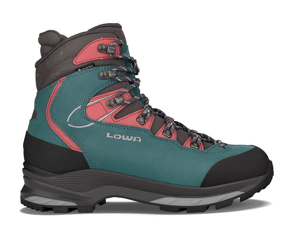Lowa Mauria Evo GTX Damen Wanderschuh petrol/rose Produktbild 0