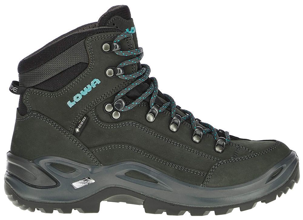 Lowa Renegade GTX MID WS Damen Wanderschuh asphalt/türkis Produktbild 0