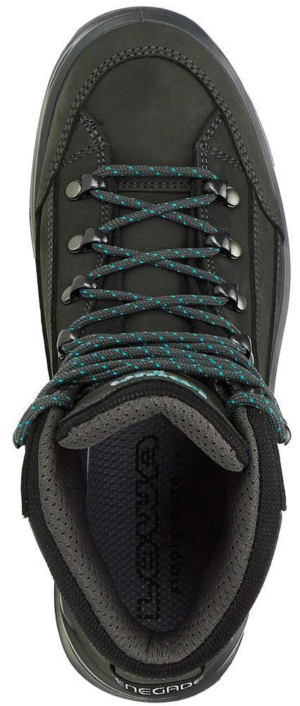 Lowa Renegade GTX MID WS Damen Wanderschuh asphalt/türkis Produktbild 5