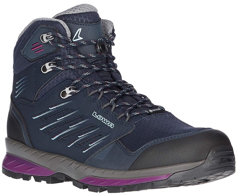 Lowa Trek GTX Evo Ws Damen Wanderschuh navy/beere Produktbild 1