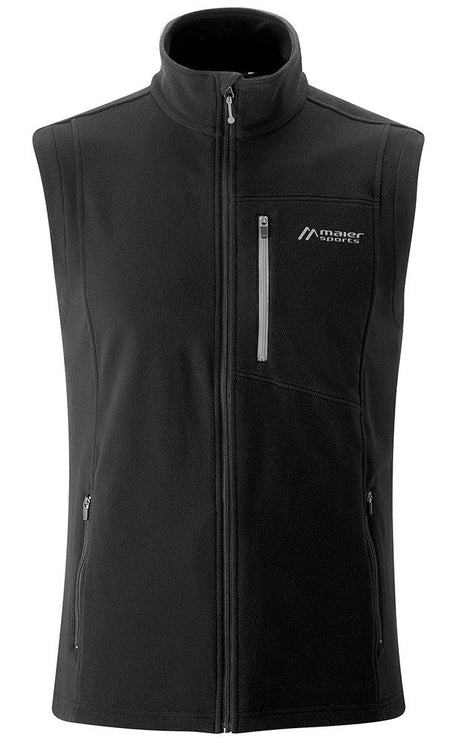 Maier Sports Aikers Vest Herren Fleeceweste black Produktbild 0